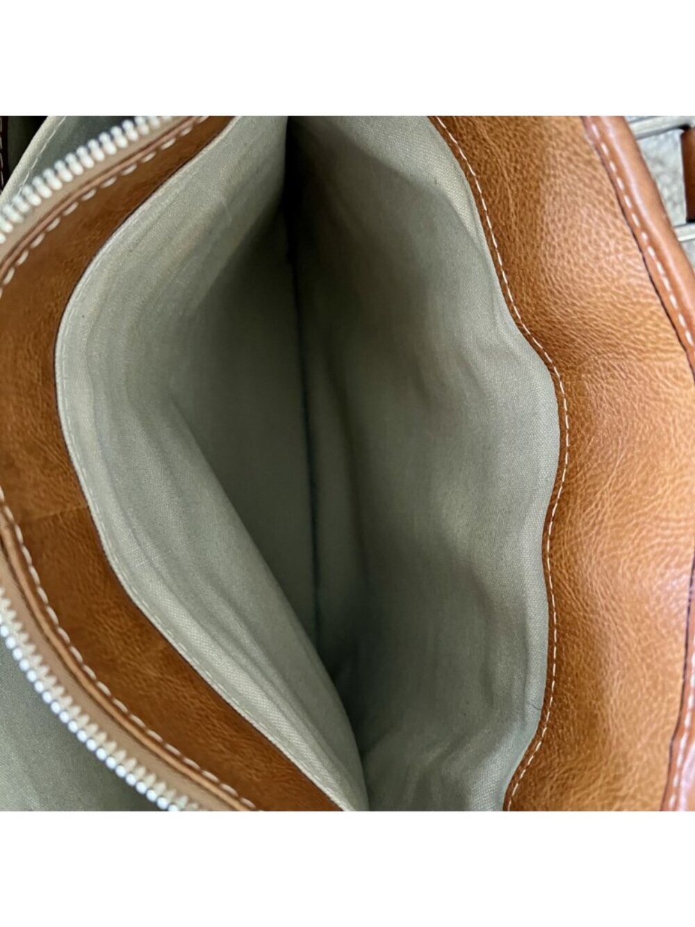 Vintage Artisan Leather Briefcase Unisex Full Grain Patina Bag Filson Academia - Picture 7 of 16